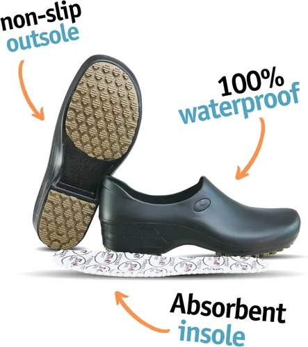 Miniatura 7 de Sticky Pro Shoes - Zapatos de lactancia para mujer impermeables antideslizantes para mujer
