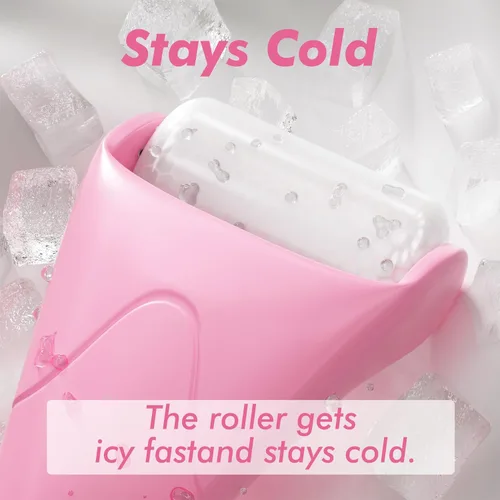 Miniatura 5 de Gua Sha y Rodillo de Hielo para Cara, Pequeños Regalos, Herramientas Faciales para Reducir la Hinchazón y el Enrojecimiento en la Rutina de Cuidado