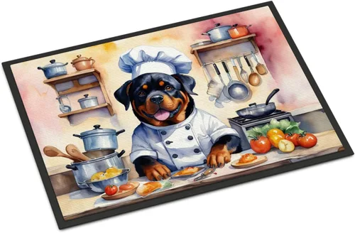 Miniatura 158 de Caroline's Treasures DAC6179MAT Affenpinscher - Tapete para puerta delantera, para interiores y exteriores, para entrada, antideslizante, lavable