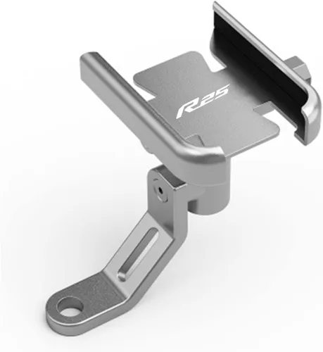 Miniatura 8 de Soporte de teléfono para YZFR1 YZFR3 YZFR6 YZFR25 YZF R1 R3 R6 R25 motocicleta CNC Accesorios Espejo Espejo Teléfono móvil Soporte Espejo Teléfono