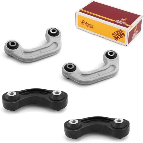 Miniatura 56 de Metrix Premium Piezas de Chasis - Kit de 4 Piezas de Enlace de Barra Estabilizadora Delantera y Trasera Compatible con Mercury Mariner 2009-2011