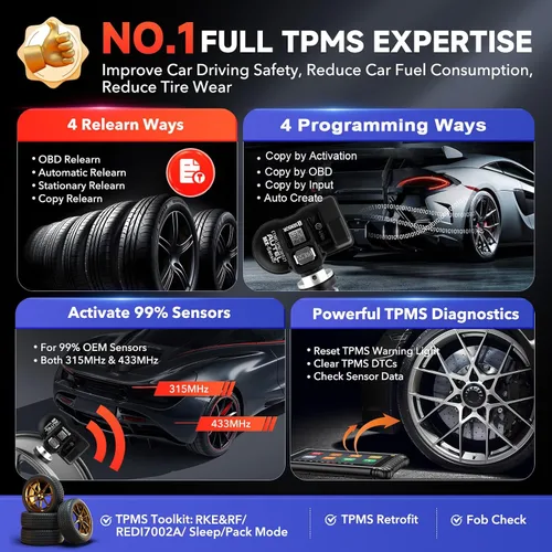 Miniatura 4 de Autel Escáner MaxiSYS MS906 PRO-TS, 2026 Igual que MS906 PRO2-TS MK906S PRO2-TS Hasta de MP900TS MS906MAX MS906PRO, V2.0 TPMS completo y ECU C0ding