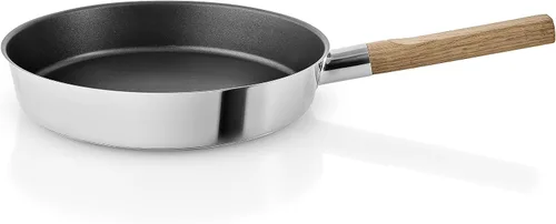 Miniatura 3 de Eva Solo Sartén de acero inoxidable de 8 pulgadas con estufa de inducción, antiadherente, apta para horno