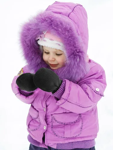 Miniatura 2 de SATINIOR 3 pares de guantes de invierno para bebés y niños pequeños, guantes cálidos de forro polar para bebé niño y niña