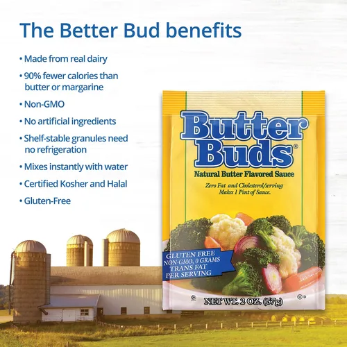 Miniatura 5 de Butter Buds 4 paquetes de 2 onzas