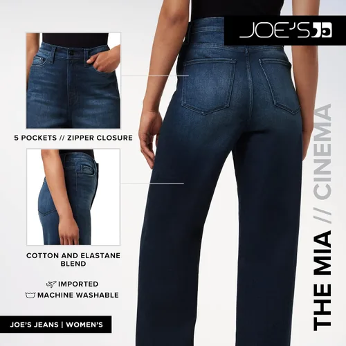 Miniatura 4 de Joe's Jeans The Mia - Jeans de tiro alto y pierna ancha para mujer