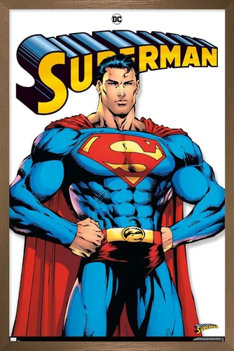 Miniatura 13 de DC Comics Superman Feature Series - Póster de pared, 34 pulgadas de largo x 22.4 pulgadas de ancho, versión premium sin marco