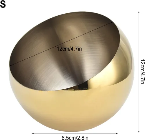 Miniatura 2 de Azucarero de acero inoxidable para encimera, soporte dorado para azúcar abierto, plato de azúcar abierto para fácil acceso en cafeterías, cocina