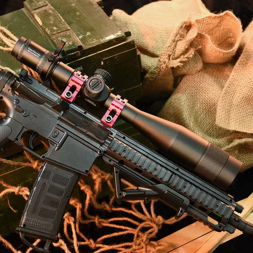 Miniatura 5 de WestHunter Optics WHI Series Hunting Scope, 30 mm Tube First Focal Plane Red Green Illuminated Etched Glass Reticle Tactical 1/10 MIL Shooting Scopes