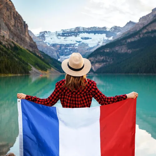 Miniatura 5 de Anley EverStrong Series - Bandera de Francia de 3 x 5 pies resistente, rayas bordadas y cosidas, 4 filas de costuras de cerradura, banderas