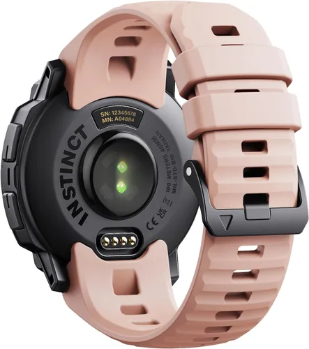 Miniatura 41 de NotoCity Correa de repuesto para Garmin Instinct, correa de repuesto de silicona suave, solo compatible con Instinct Sports GPS Smart Watch