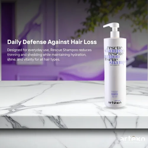 Miniatura 2 de Artègo Easy Care T Rescue Shampoo (33.8 fl oz) – Prevención de pérdida de cabello y fórmula fortalecedora