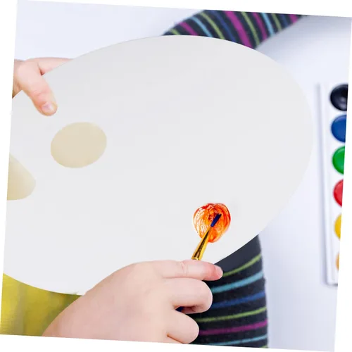 Miniatura 6 de Bandeja de mezcla de colores de pintura acrílica, bandeja de paleta de acuarela para mezcla de pigmentos para pinturas acrílicas y acuarelas