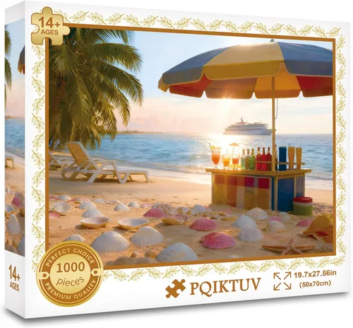 Miniatura 10 de Rompecabezas de 1000 piezas para adultos, vista de ventana, rompecabezas de paisaje natural, decoración de pared familiar, rompecabezas imposible