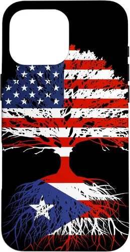 Miniatura 18 de Funda para iPhone 14 Puerto Rico Boricuas Roots Puerto Rico con bandera estadounidense
