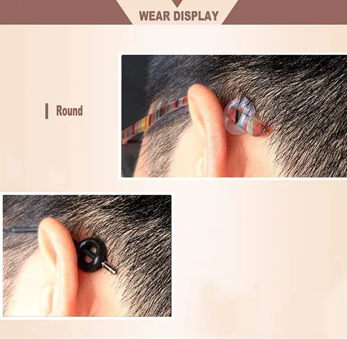Miniatura 5 de MOLDERP Agarre de Oreja para Gafas - Retenedor de Funda de Patilla de Anteojos, Retenedores de Gafas Antideslizantes de Comodidad Para Anteojos