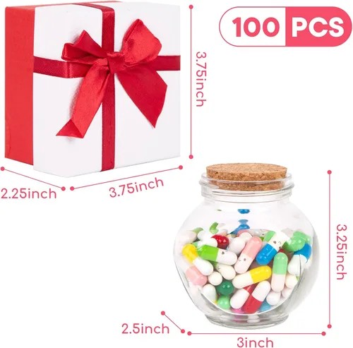 Miniatura 2 de FuturePlusX - 100 cápsulas con mensaje en botella de vidrio