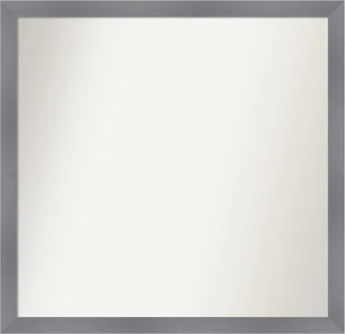 Miniatura 201 de Amanti Art Espejo personalizado, espejo de baño gris plomo a rayas, espejo de pared o espejo de tocador de baño sobre el fregadero