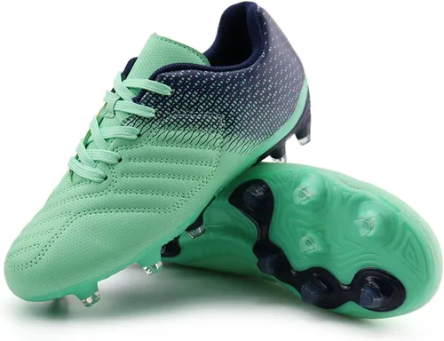 Miniatura 3 de Brooman - Zapatos deportivos con tacos para niños y niñas, zapatos de fútbol para usar al aire libre