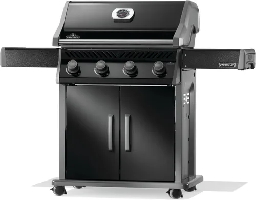 Miniatura 8 de Napoleon Rogue 525 Parrilla de Gas Natural, Negra, Rejillas de Acero Inoxidable, Barbacoa Resistente de 4 Mecheros