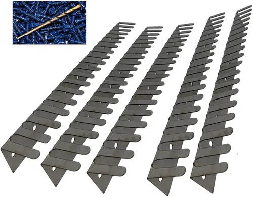 Miniatura 6 de Kit de brida de soporte para quemador de gas de acero inoxidable para tu hoguera de bloque de paisaje al aire libre. Hace que la instalación sea