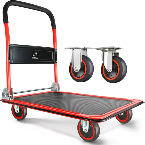 Miniatura 12 de Carro de plataforma Wellmax Azul