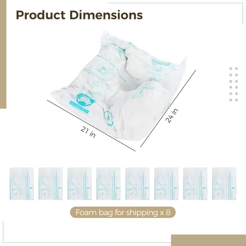 Miniatura 2 de Bolsas de espuma para envío, 8 unidades de 20 x 24 pulgadas, prácticas bolsas expandibles activadas por temperatura, embalaje rápido instantáneo, 8