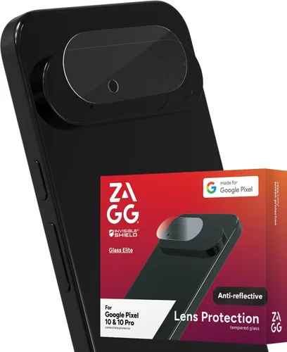 Miniatura 10 de ZAGG Glass Elite - Protector antirreflectante para lente de cámara Google Pixel 10 Pro XL, tecnología antirreflejos, resistente a arañazos e