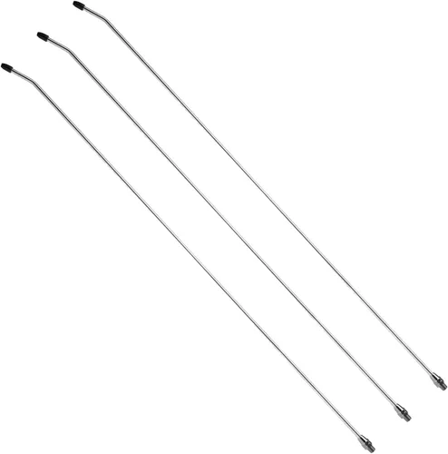 Miniatura 4 de Capri Tools Boquilla en ángulo de 29,5 pulgadas con punta de goma para pistola de soplado de aire