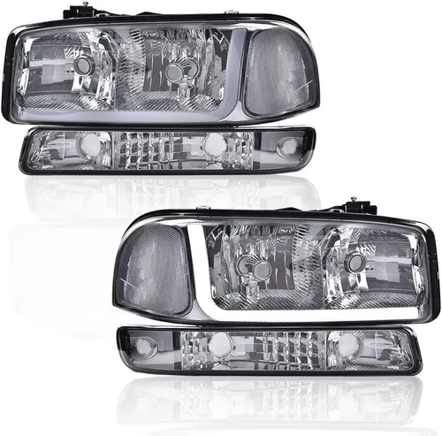 Miniatura 11 de PIT66 Conjunto de faros delanteros LED DRL compatible con Chevy Colorado GMC Canyon 2004-2012/2006 Isuzu i-280 i-350/07-08 Isuzu i-290 i-370