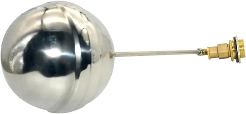 Miniatura 6 de VARMHUS Válvula de bola flotante de rosca macho de acero inoxidable 304, control automático de nivel de agua de latón para aplicaciones de tanque
