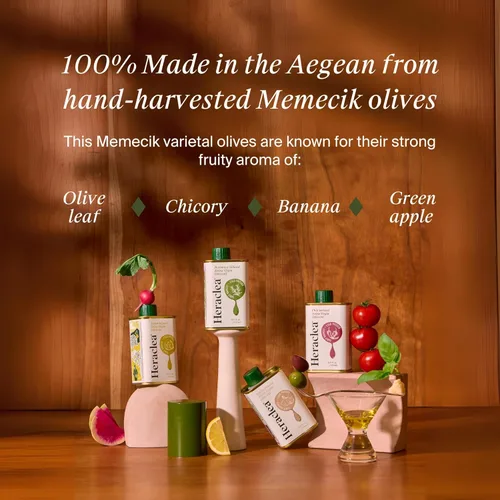 Miniatura 5 de Heraclea - Aceite de oliva extra virgen infundido con chile - Aceite de oliva orgánico extra virgen - Prensado en frío - Aceite de oliva rico