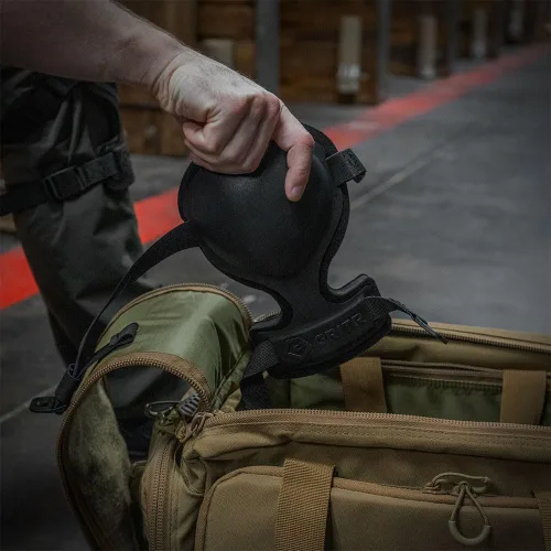 Miniatura 5 de GRITR Tactical Knee Pads for Work, Hunting, Construction, Gardening, Paintball w/Foam Padding, Hard Shell & Adjustable Straps - Heavy Duty Negro
