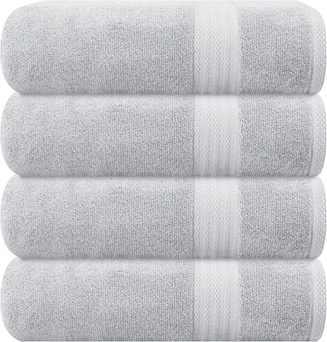 Miniatura 120 de GLAMBURG - Juego de 12 toallas faciales ultrasuaves de 13 x 13 pulgadas, 100% algodón, duraderas y altamente absorbentes, ideales para baño, cocina