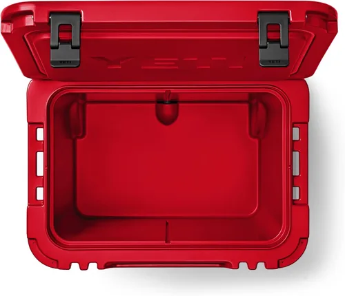 Miniatura 5 de YETI Roadie 60 - Hielera con ruedas y mango retráctil de periscopio Rojo rescate