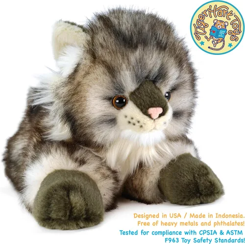 Miniatura 6 de TigerHart Ricky The Maine Coon - Peluche de 16 pulgadas