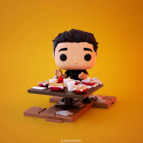 Miniatura 3 de Funko Pop Deluxe, Marvel: Serie de Vengadores Victory Shawarma - Figura de Bruce Banner 1 de 6 - Exclusivo de Amazon - Figura de vinilo