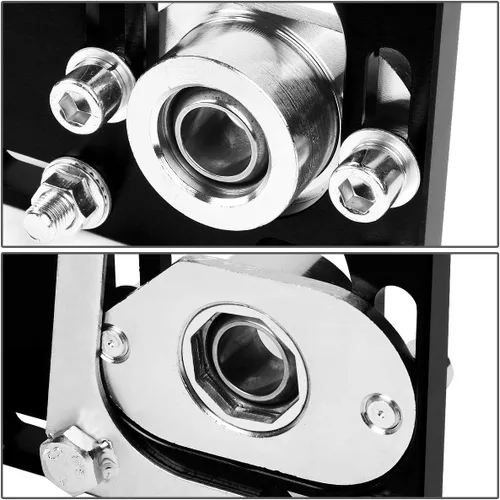 Miniatura 5 de DNA Motoring CBK-PLT-FM94-BK Placas delanteras ajustables +/- 2.5 Camber/Caster en espiral