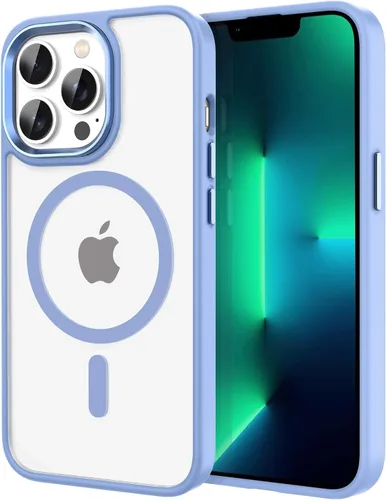 Miniatura 53 de CACOE Funda magnética para iPhone 12 y iPhone 12 Pro de 6.1 pulgadas - Compatible con MagSafe y soporte magnético para teléfono en el automóvil,