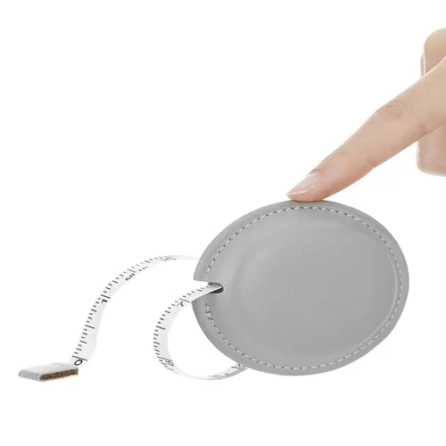 Miniatura 7 de Cinta métrica suave para el cuerpo, 59.1 in, 60 pulgadas, cinta métrica de doble escala, cinta métrica retráctil para medición corporal, costura