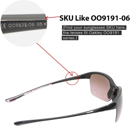 Miniatura 3 de Walleva Lentes de repuesto para lentes de sol Oakley Unstoppable - Múltiples opciones disponibles