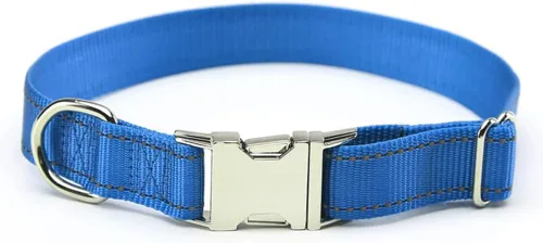 Miniatura 12 de Love Dream Collar reflectante para perro con hebilla de metal, collar de nailon ajustable de seguridad con hebilla de liberación rápida resistente