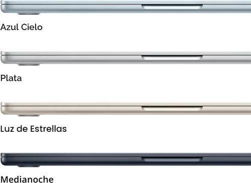 Miniatura 3 de Apple Laptop MacBook Air 2025 de 13 pulgadas con chip M4: diseñada para Apple Intelligence, pantalla Liquid Retina de 13.6 pulgadas, memoria Luz