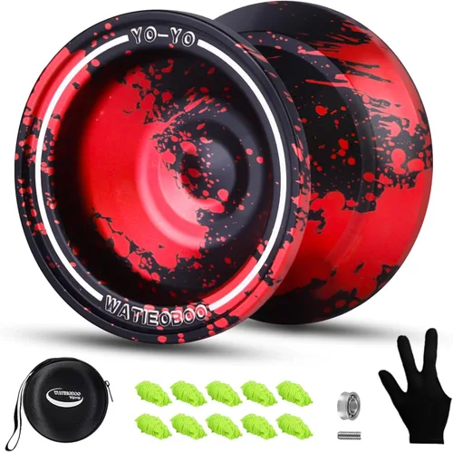 Miniatura 10 de Yoyo de metal W07 de doble modo: yoyo sensible y no sensible, una opción para niños y adultos, adecuado para principiantes y jugadores avanzados