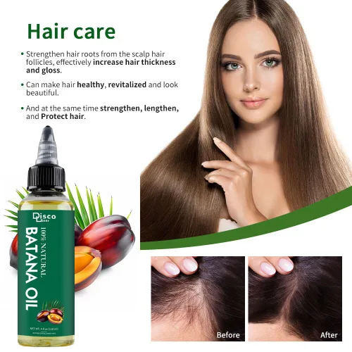 Miniatura 4 de Aceite de batana para el crecimiento del cabello, 100% natural crudo de Honduras, aceite de crecimiento del cabello para cabello más grueso y largo