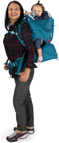 Miniatura 13 de Osprey Poco SLT Lightweight Child Carrier Backpack - Slimmed-Down Hiking Carrier for Toddlers with Safety Harness, Sunshade, and Ventilated