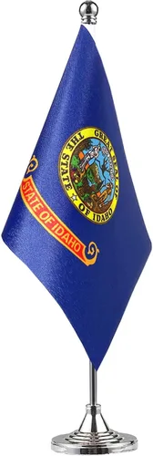Miniatura 22 de GentleGirl. Bandera del estado de Alabama de Estados Unidos, bandera de Alabama, pequeña bandera del estado de Alabama, bandera de escritorio