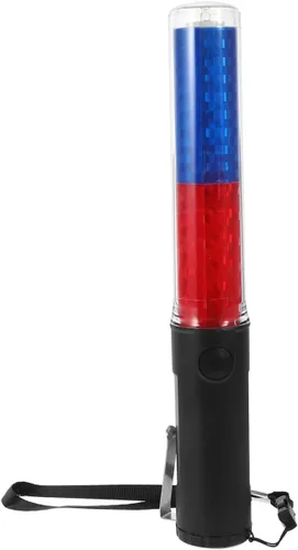 Miniatura 10 de iplusmile Tráfico de 10.23 pulgadas reutilizable resplandor con luces LED rojas y verdes y gancho para colgar para el control de estacionamiento