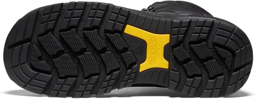 Miniatura 6 de KEEN Utility Botas de trabajo Independence de 6 pulgadas de piel impermeable con punta suave para hombre Negro/Negro