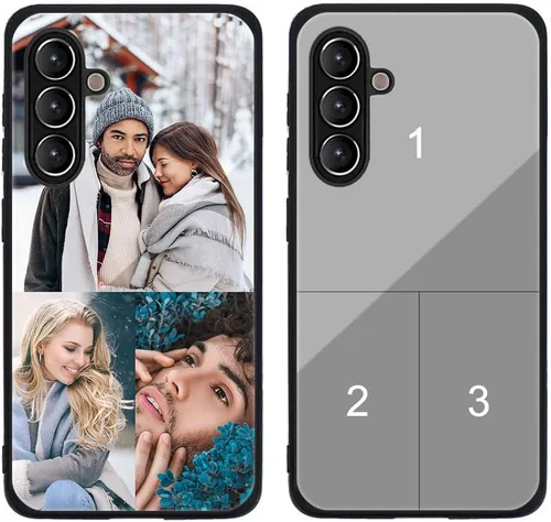 Miniatura 556 de Funda de teléfono personalizada para Samsung Galaxy S22+ / S22 Plus 5G, funda de TPU suave de vidrio templado antiarañazos personalizada con foto